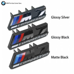 BMW Hot 2025 3D emblemos automobilio priekinės grotelės ženklelis M1 M2 M3 M4 M5 M6 M7 M8 Competition E92 E93 F36 G01 G02 G05 G11 G12 G21 G29 G30 Glossy Black