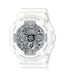 Casio Vyri&scaron;kas dervos 200M atsparus vandeniui Skaitmeninis atsparus smūgiams Kvarcinis laikrodis GMA-S120MF-7A1 balta