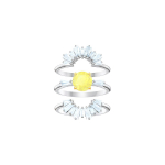 Swarovski Sunshine Daisy trijų dalių rinkinys Rodžiu dengtas žiedas Moteri&scaron;ki papuo&scaron;alai 5482498 52