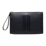 Bally logotipas Užtrauktukas Odinė delninukė Vyri&scaron;ka delninukė Tamsiai mėlyna 6310280 Basic Set (Bag+Dust Bag)