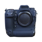 Mink&scaron;to silikono apsauginis dėklas, skirtas Nikon Z9 juoda
