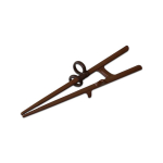 Edison suaugusiųjų mokymo ir lavinimo valgymo lazdelės (De&scaron;iniarankiams) 1 Pair of Chopsticks