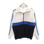 adidas 80s Made in Taiwan Vintage Track jacket M white Jersey Men's Used white