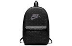 Nike Heritage poliesterio kuprinė, įprasto dydžio, unisex, juoda/pilka BA5761-011