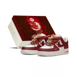 Nike Air Force 1 Dėžutė, Vestuviniai Batai, Palankus Drakonas ir Feniksas Auk&scaron;tį Didinantys Neslystantys Žemi Batai HV2511-100(Team2154-S-BOX) 40