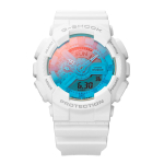 CASIO Riboto leidimo dovana Riboto leidimo dovanų dėžutė G-SHOCK Paprastas paplūdimio stilius Gradiento spalva Atsparus smūgiams ir vandeniui Sportinis laikrodis Kvarcinis Derva St GA-110TL-7APR mėlyna