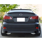 Bagažinės spoileris, suderinamas su 2006-2013 m. Lexus IS250 IS350 ISF IK stiliaus, ne dažytas ABS, galinis dangčio lipas, sparnas, skirtas patobulintam A United States
