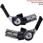MicroShift 2/3 x 9-11 greičių rankenėlės ant vairo galo TT Hand Shifters