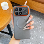 Skirta Xiaomi Poco F9 Ultra Poco F9 Pro 5G dėklas, draugi&scaron;kas odai, matinės odos, magnetinis, belaidžio įkrovimo, smūgiams atsparus dangtelis, priedai Poco F9 Pro