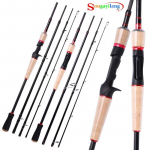 Me&scaron;kerės, skirtos spiningavimui, 2 ,1 / 2 ,4 m kelioninis banglenčių me&scaron;kerykotis, anglies pluo&scaron;tas, skirtas sūriame vandenyje