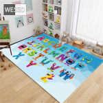 Animacinis filmas Lai&scaron;kas numeris Gyvūnų Dėlionė Žaidimų Kilimėlis Mieli Vaiki&scaron;ki Kilimėliai Miegamojo Didelis Mink&scaron;tas kilimas 120x180cm 1pcs