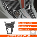 Skirtas BMW X3 E83 2004 2005 2006 2007 2008 2009 2010 Anglies pluo&scaron;to lipdukas Centrinio valdymo pavarų dėžės i&scaron;leidimo angos interjeras automobiliui 17 LHD