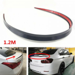 120 cm automobilio spoileris juodas stogo bagažinės vartų gaubtas