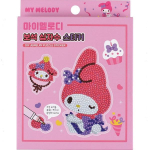 &bdquo;Sanrio My Melody Jewelry&ldquo; lipdukas kryželiu, 1 vnt. populiarūs Korėjos žaislai pink