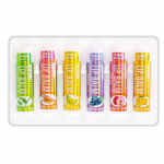 DNM &bdquo;Multi Fruit Flavor&ldquo; drėkinamasis lūpų balzamo rinkinys ilgalaikis drėkinamasis lūpų gruntas lūpų dažai 03