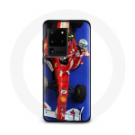 Coque pour Samsung Galaxy S20 Ultra Formule 1 Fernando Alonso Pilote automobile F1 Rouge