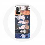 Coque pour Xiaomi Redmi Note 10 5G Bangtan Sonyeondan 7 Fates Chakho Avec BTS Hosu Haru Hwan Zeha Jooan Cein Dogeon