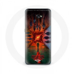 Coque pour Samsung Galaxy A5 2017 Stranger Things Saison 4 Affiche Equipages de la Nouvelle Th&eacute;orie