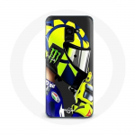 Coque pour Samsung Galaxy A8 Plus Valentino Rossi Pilote de vitesse champion du monde Motogp