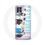Coque pour Samsung Galaxy A50 Bangtan Gar&ccedil;ons BTS WORLD Jeu vid&eacute;o