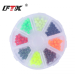 FTK 160vnt Žvejybos karoliukai Įvairūs karoliukai žvejybos masalo kiau&scaron;iniai 8 spalvos 0,5 cm (160 vnt),0,0,19 colio 160pcs