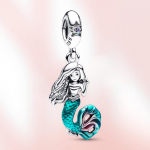 žavesys S925 sterlingo sidabro Murloc karoliuko herokroso pakabukas Murano vėžlys Tinka originali Apyrankė moteri&scaron;ka dovana
