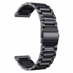 Laikrodžio apyrankės universalus keičiamas 18/20/22 mm nerūdijančio plieno apyrankės rie&scaron;o dirželis, skirtas Samsung / Huawei / Xiaomi 22 mm