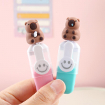 6 vnt / rinkinys Mielas kapybaros pary&scaron;kinimo ra&scaron;iklio rinkinys Animacinių filmų žymekliai Kanceliarinės mini 6 spalvų pary&scaron;kintuvai Gimtadienio dovana OneSize