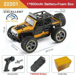 Naujas 2.4G mini nuotolinio valdymo automobilis 1:22 Wrangler 2WD visureigio transporto priemonės modelis su žibintais, nuotolinio valdymo pulteliu mechaninis sunkvežimis, vaiki&scaron;kas žaislas juoda