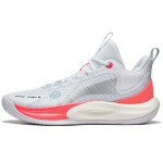 Li Ning Sonic Team Neslystantys Patvarūs Palaikantys At&scaron;okantys Vidutinio Aulo Krep&scaron;inio Batai Vyri&scaron;ki sportbačiai Standartiniai-Balti ABPT023-2 44⅓