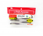 Fish Arrow Soft Lure Flash J Abalone 3 colių #02 (5214)