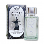 Sillage de Vintage Dirham Silver Unisex Eau De Parfum Perfume with Oud, Musk | 100ML