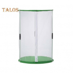 Butterfly Habitat mini &scaron;iltnamis, skirtas vidaus stebėjimui lauke Tvirtas daugkartinio naudojimo cilindro formos narvas su matomu tinkleliu 40cm
