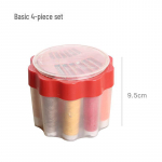 10 dalių ne&scaron;iojamas rankinio siuvimo rinkinys: Namų siuvimo įrankiai ir priedai Basic 4-piece set