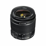 Canon EF-S 18-55mm F3.5-5.6 IS II priartinantis objektyvas juoda