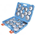 Atyhao Jeu de cl&eacute;s pour filtre &agrave; huile 23pcs Kit d'Outils de Dissolvant Adaptateur de Douille de Retrait de Cl&eacute; de Filtre &agrave;
