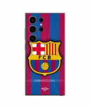 Coque - FC Barcelona - Samsung Galaxy S25 Ultra - Silicone - Souple - Noir juoda