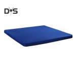 Kvadratinis prigludęs stalo užtiesalas 33,8 x 33,8 colio tampri staltiesė elastingas kokteilinis stalo užtiesalas kūdikio mėlyna spalva