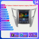 Ossuret 9.7 Android 13 Belaidis Carplay Subaru Outback Impreza Legacy 2009-2014 Automobilio Stereo Radijas GPS I&scaron;manusis Medijos Grotuvas 4G BT 2 Din S4 8Core 4G 32G AI
