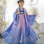 Kini&scaron;ka &bdquo;Hanfu&ldquo; raudona mergaiti&scaron;ka laisvalaikio suknelė 150
