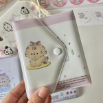 1 vnt. Kpop nuotraukų albumas nuotraukų dovanai Ins mielas grafiti fotokortelių laikiklis Idolo kolekcinis albumas 3 colių voko pakuotė A1