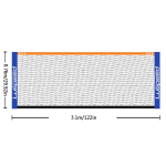 Ne&scaron;iojamas sulankstomas standartinis profesionalus badmintono tinklelis vidaus lauko sporto tinklinio teniso treniruočių kvadratinių tinklelių tinklelis 3.1m