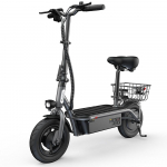 iSCOOTER F2 City Elektrinis paspirtukas suaugusiems 500W variklis 36V7.8AH baterija 10 colių padangos Lauko elektrinis paspirtukas Sulankstomas Patogus EScooter