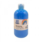 Gouache fabriqu&eacute; en France Bleu primaire 500 ml