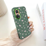 Dažytas ra&scaron;tas Spalvingas sidabrinis Dvipusis kietas apvalkalas Smūgiams atsparus Apsaugantis nuo kritimo Telefono dėklas Huawei Honor Infinix Tecno iPhone Infinix Hot 11 Play