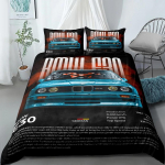Gt3 Rally Antklodės Užvalkalų Rinkinys Karali&scaron;kas Karalienės Dvigulė Pilna Dvigulė Viengulė Dydžio Lovos Patalynės Rinkinys AU Single(140x210cm)