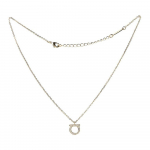 [Salvatore Ferragamo] Moteri&scaron;kas kri&scaron;tolinis Gancini vėrinys 76 0132 Cryst Orol 0696656 106171