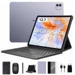 Blackview LINK 8 12,7 colio plan&scaron;etė Android 15 12 GB RAM 256 GB atminties, didelis ekranas Widevide L1, a&scaron;tuonių branduolių G100, 8400 mAh, 5G WiFi, 4G LTE, 18W 12GB+256GB violetinė