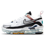 Nike Air VaporMax EVO Ikonos evoliucija Moteri&scaron;ki sportbačiai Balti Tech-Grey Midnight-Navy DC9113-100 35.5