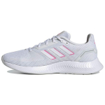 Adidas Runfalcon 2.0 Balti su &scaron;aukiančia rožine spalva Moteri&scaron;ki sportbačiai Debesies baltumo FY9623 39⅓